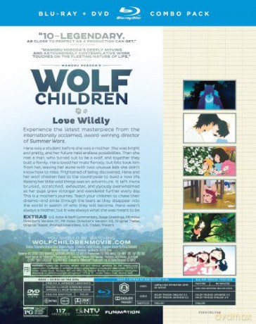 Wolf Children (Wilcze dzieci) [Blu-Ray]+[2DVD]