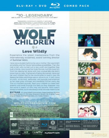 Wolf Children (Wilcze dzieci) [Blu-Ray]+[2DVD]