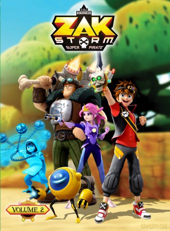 Zak Storm Super Pirate: Saison 1 Volume 2 [DVD]