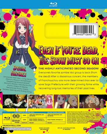 Zombie Land Saga Revenge season 2 [2xBlu-Ray]