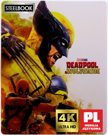 Deadpool & Wolverine (steelbook) [Blu-Ray 4K]+[Blu-Ray]
