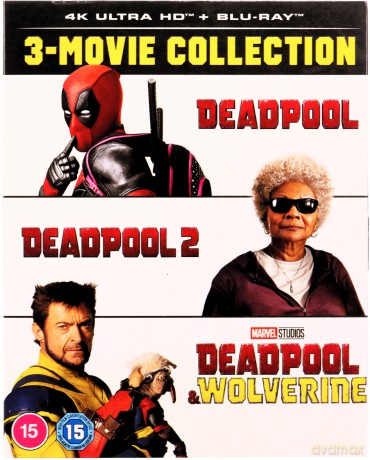 Deadpool 1-3 [3xBlu-Ray 4K]+[3xBlu-Ray]