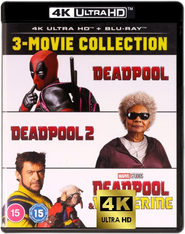 Deadpool 1-3 [3xBlu-Ray 4K]+[3xBlu-Ray]