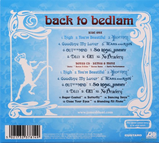 James Blunt: Back To Bedlam (Limited) [2CD]