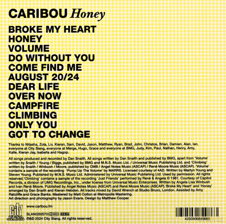 Caribou: Honey [CD]