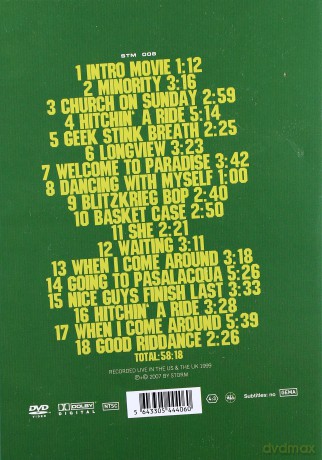 Green Day: Green Day - Live Without Warning [DVD]