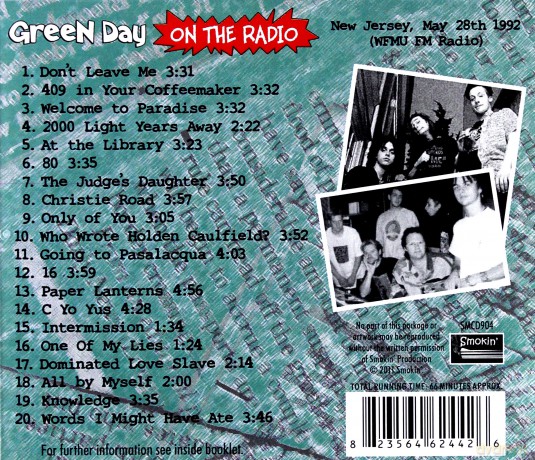 Green Day: On The Radio [CD]