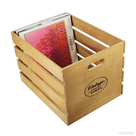 Vinyl Record Crate