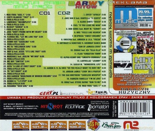 Mad Frog & Barwy Hitów [2CD]