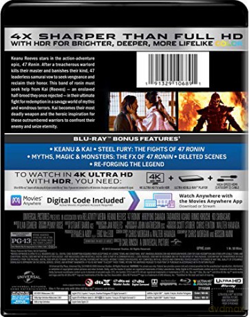 47 Ronin (47 roninów) [Blu-Ray 4K]+[Blu-Ray]