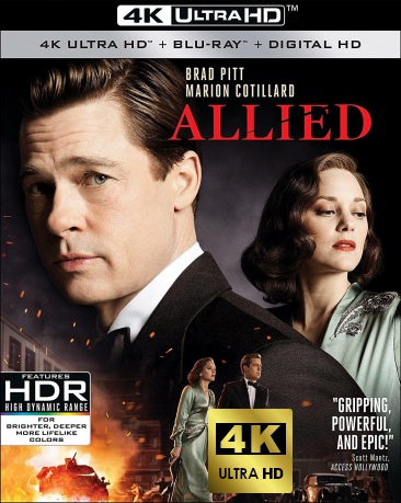 Allied (Sprzymierzeni) [Blu-Ray 4K]+[Blu-Ray]