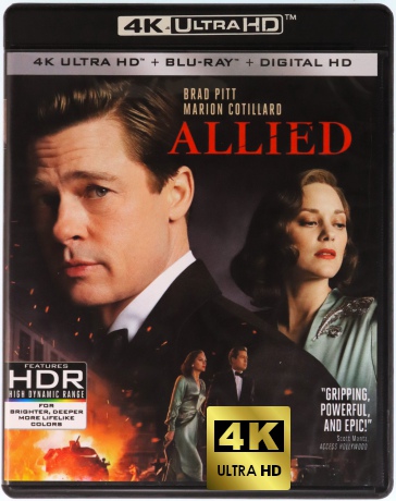 Allied (Sprzymierzeni) [Blu-Ray 4K]+[Blu-Ray]