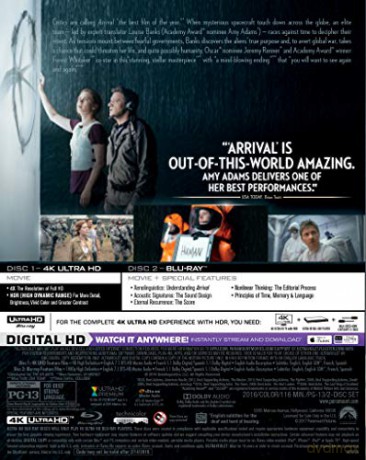 Arrival (Nowy początek) [Blu-Ray 4K]+[Blu-Ray]