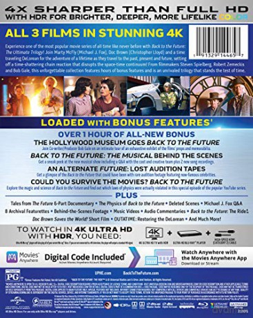 Back to the Future: The Ultimate Trilogy (Powrót do przyszłości Trylogia) [3xBlu-Ray 4K]+[4xBlu-Ray]