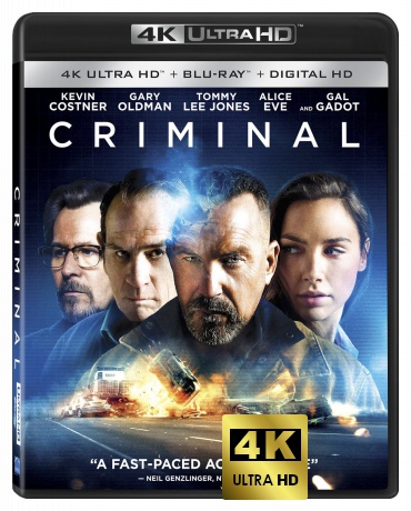 Criminal (Umysł przestępcy) [Blu-Ray 4K]+[Blu-Ray]