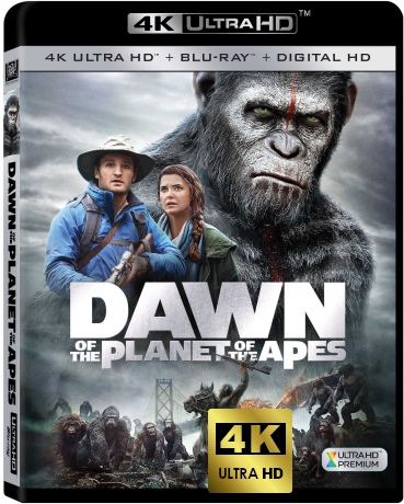 Dawn of the Planet of the Apes (Ewolucja planety małp) [Blu-Ray 4K]+[Blu-Ray]