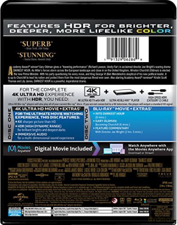 Darkest Hour (Czas mroku) [Blu-Ray 4K]+[Blu-Ray]