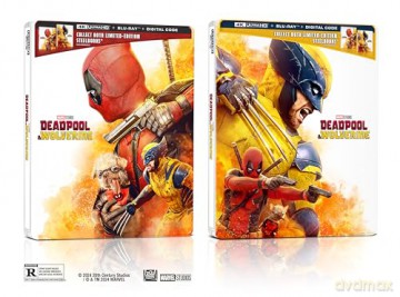 Deadpool & Wolverine (steelbook) [Blu-Ray 4K]+[Blu-Ray]
