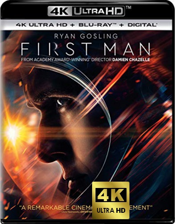 First Man (Pierwszy człowiek) [Blu-Ray 4K]+[Blu-Ray]