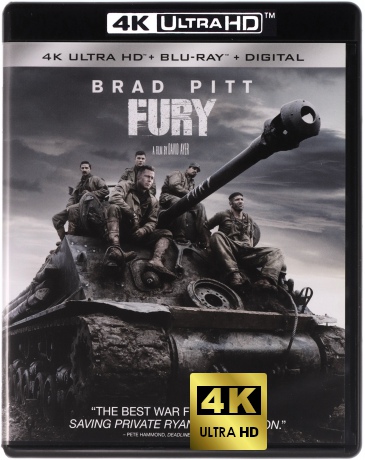 Fury (Furia) [Blu-Ray 4K]+[Blu-Ray]