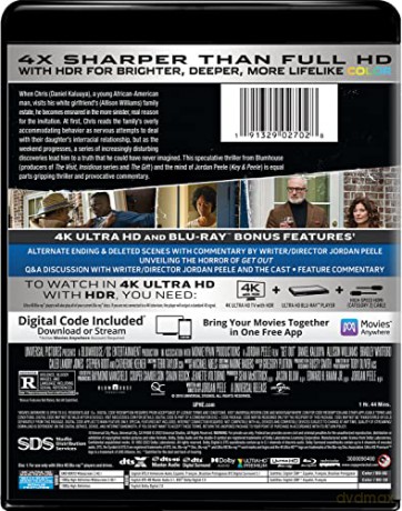 Get Out (Uciekaj!) [Blu-Ray 4K]+[Blu-Ray]