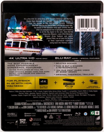 Pogromcy duchów II [Blu-Ray 4K]+[Blu-Ray]