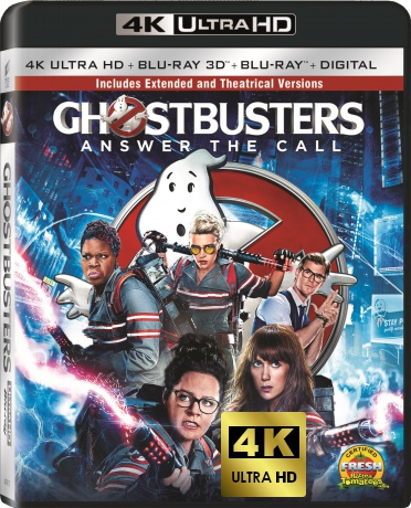 Ghostbusters (Ghostbusters. Pogromcy duchów) [Blu-Ray 4K]+[Blu-Ray 3D]+[Blu-Ray]
