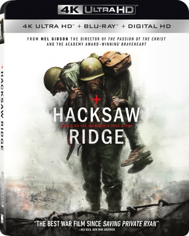 Hacksaw Ridge (Przełęcz ocalonych) [Blu-Ray 4K]+[Blu-Ray]