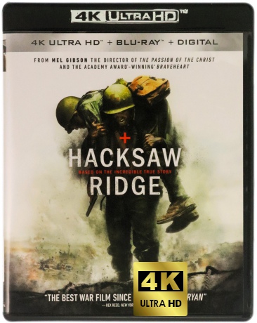 Hacksaw Ridge (Przełęcz ocalonych) [Blu-Ray 4K]+[Blu-Ray]