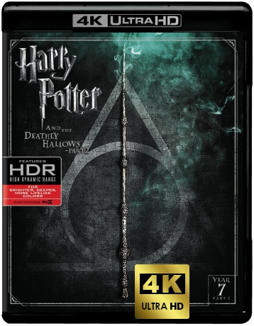 Harry Potter and the Deathly Hallows Part 2 (Harry Potter i Insygnia Śmierci: Część II) [Blu-Ray 4K]+[Blu-Ray]
