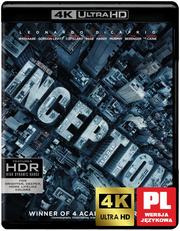 Incepcja [Blu-Ray 4K]+[Blu-Ray]
