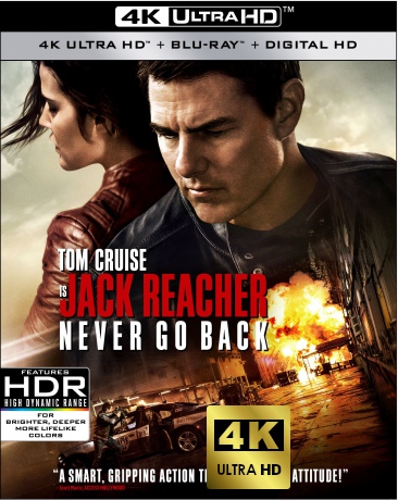 Jack Reacher: Never Go Back (Jack Reacher: Nigdy nie wracaj) [Blu-Ray 4K]+[Blu-Ray]