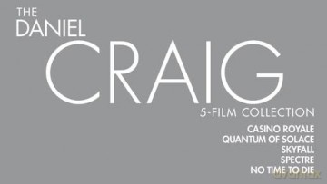 007 James Bond: The Daniel Craig Collection: Casino Royale / Quantum of Solace / Skyfall / Spectre / No Time to Die [BOX] [5xBlu-Ray 4K]+[5xBlu-Ray]