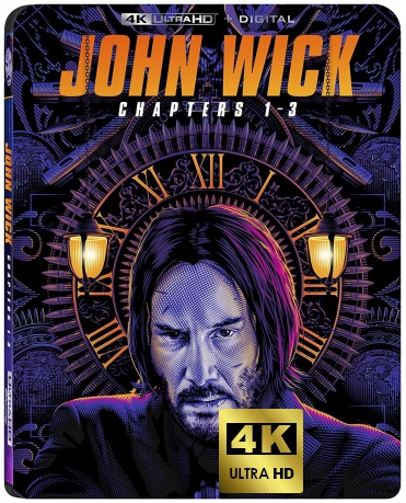 John Wick: Chapters 1-3 [3xBlu-Ray 4K]