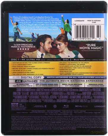 La La Land [Blu-Ray 4K]+[Blu-Ray]
