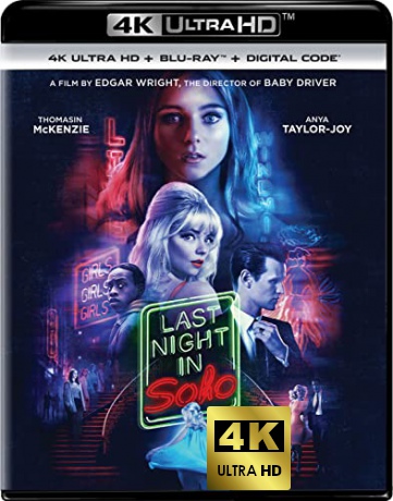 Last Night in Soho (Ostatniej nocy w Soho) [Blu-Ray 4K]+[Blu-Ray]