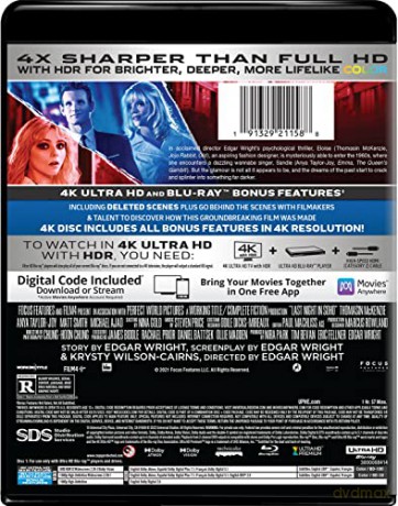 Last Night in Soho (Ostatniej nocy w Soho) [Blu-Ray 4K]+[Blu-Ray]