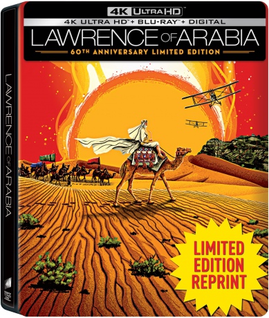 Lawrence z Arabii (steelbook) [Blu-Ray 4K]+[Blu-Ray]