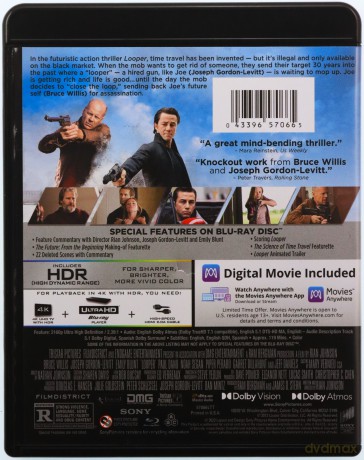 Looper (Looper - Pętla czasu) [Blu-Ray 4K]+[Blu-Ray]