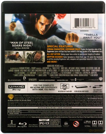 Człowiek ze stali [Blu-Ray 4K]+[Blu-Ray]