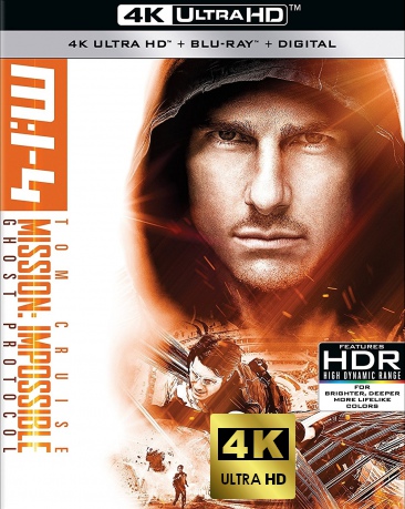Mission: Impossible - Ghost Protocol [Blu-Ray 4K]+[Blu-Ray]
