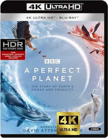 Perfect Planet (Planeta doskonała) [2xBlu-Ray 4K]+[2xBlu-Ray]