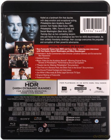 Filadelfia [Blu-Ray 4K]+[Blu-Ray]