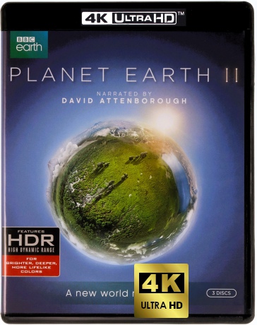 Planet Earth II (Planeta Ziemia II) [Blu-Ray 4K]+[2xBlu-Ray]