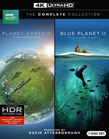 Planet Earth II / Blue Planet II [3xBlu-Ray 4K]+[4xBlu-Ray]