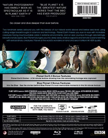Planet Earth II / Blue Planet II [3xBlu-Ray 4K]+[4xBlu-Ray]