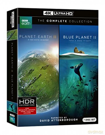 Planet Earth II / Blue Planet II [3xBlu-Ray 4K]+[4xBlu-Ray]