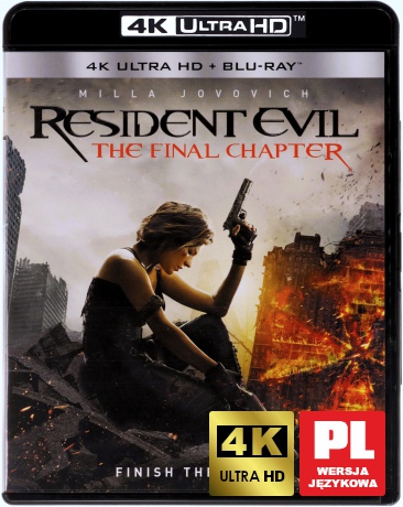 Resident Evil: Ostatni rozdział [Blu-Ray 4K]+[Blu-Ray]