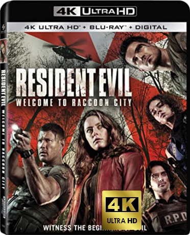 Resident Evil: Welcome To Raccoon City (Resident Evil: Witajcie w Raccoon City) [Blu-Ray 4K]+[Blu-Ray]