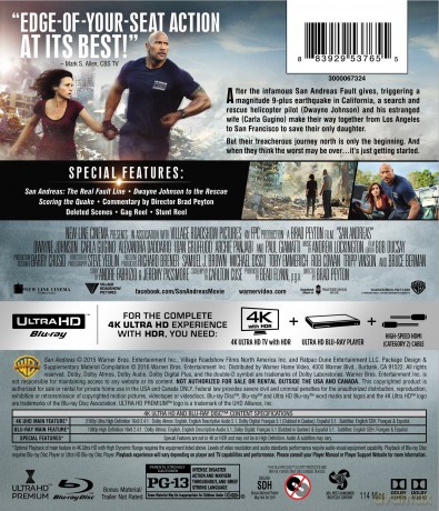 San Andreas [Blu-Ray 4K]+[Blu-Ray]